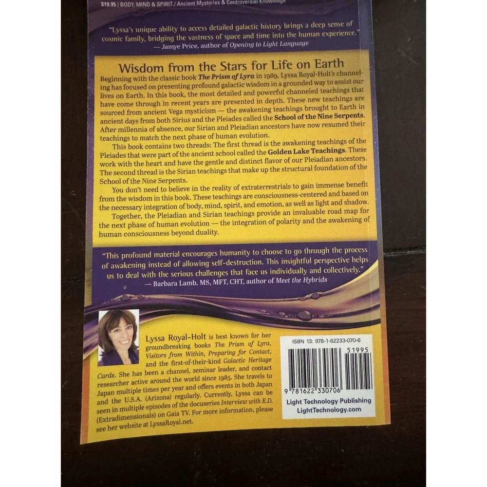 Lyssa Royal-Holt The Golden Lake Wisdom from the Stars for Life on Earth 2019